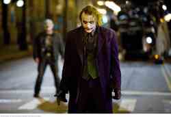 Heath Ledger in The Dark Knight