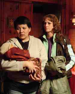 Lila (Misty Upham) and Ray (Melissa Leo)