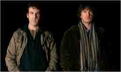 Mark (Mark Doherty) and Pierce (Dylan Moran)