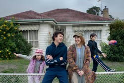 Ruby (Portia Bradley), Ross (Matt Day), Natalie (Sacha Horler) and Louis (Jonathan Segat)