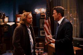 Cal McAffrey (Russell Crowe) and Stephen Collins (Ben Affleck)