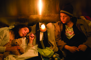 Stacey (Eva Lazzaro) and Orton (Reef Ireland)