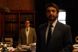 The Secret in Their Eyes: Pablo Sandoval (Guillermo Francella) and Esposito (Ricardo Darín)