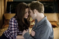 The Twilight Saga: Eclipse - Bella Swan (Kristen Stewart) and Edward Cullen (Robert Pattinson)
