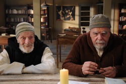 Of Gods and Men: Amédée (Jacques Herlin) and Luc (Michael Lonsdale) 