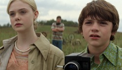 Super 8: Alice Dainard (Elle Fanning) and Joe Lamb (Joel Courtney)
