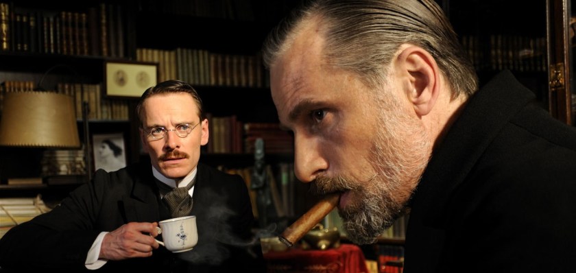 A Dangerous Method: Carl Jung (Michael Fassbender) and Sigmund Freud (Viggo Mortensen) A Dangerous Method: Carl Jung (Michael Fassbender) and Sigmund Freud (Viggo Mortensen)