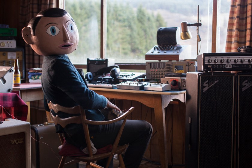 Michael Fassbender as Frank in Frank