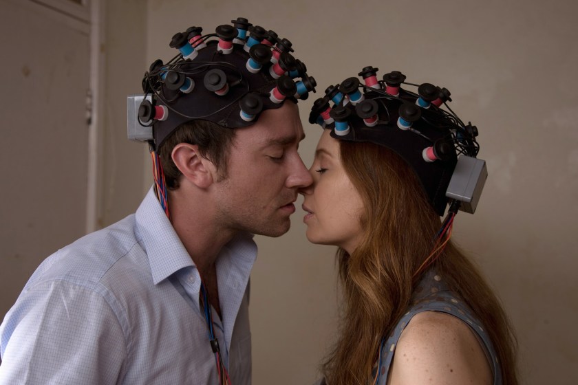 Josh McConville as Dean and Hannah Marshall as Lana in The Infinite Man